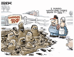 CANDIDATE MUD PIT by Steve Sack