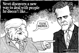 NEWT'S INVENTED PEOPLE by Wolverton