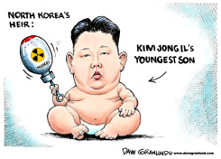 NORTH KOREAN HEIR by Dave Granlund