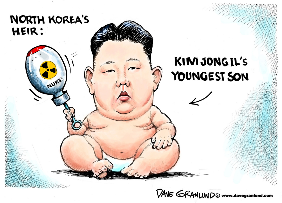  NORTH KOREAN HEIR by Dave Granlund