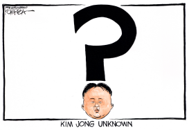 KIM JONG IL DEAD by Jeff Koterba