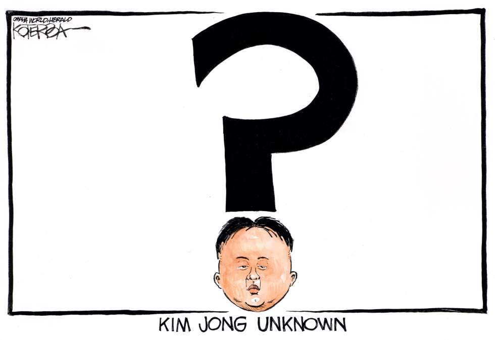  KIM JONG IL DEAD by Jeff Koterba