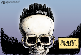 KIM JONG-IL by Nate Beeler