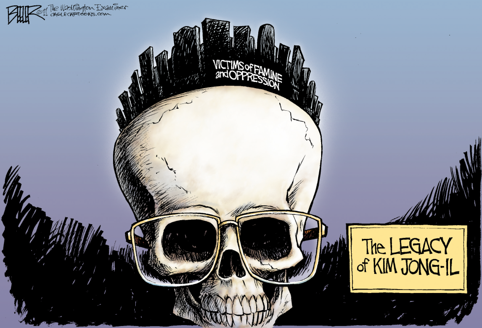  KIM JONG-IL by Nate Beeler