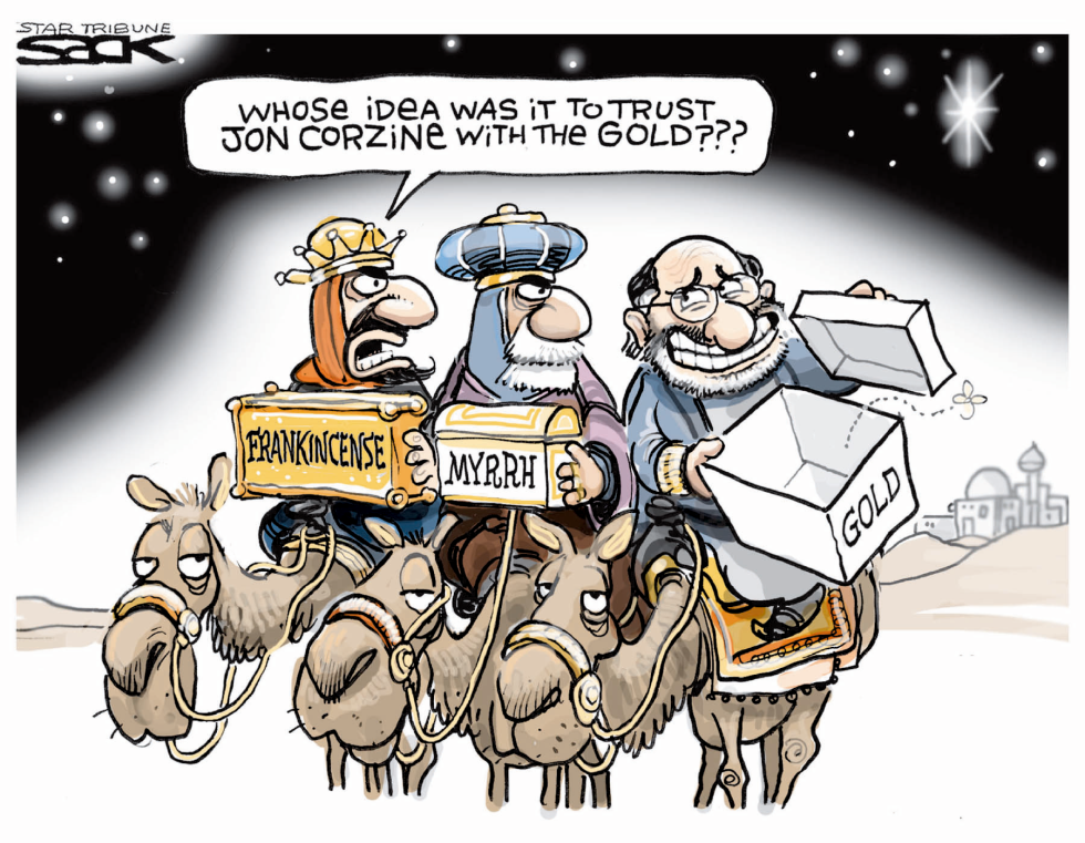  WISEMAN JON CORZINE by Steve Sack