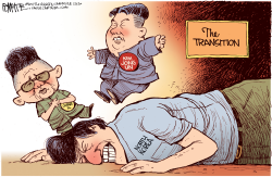 NORTH KOREA TRANSITION by Rick McKee