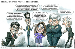 CANDIDATES PROFESS THEIR FAITH  by Taylor Jones