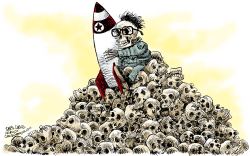 KIM JONG IL MUERTO by Daryl Cagle