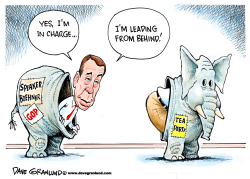 SPEAKER BOEHNER IN CHARGE by Dave Granlund