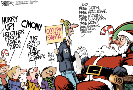 OCCUPY SANTA by Nate Beeler