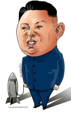 KIM JONG UN COREA DEL NORTE  by Arcadio Esquivel