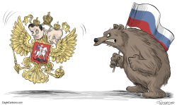 PUTIN AND MEDVEDEV  by Martin Sutovec