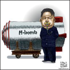 KIM JONG-UN by Aislin