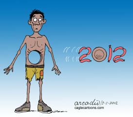 UN 2012 TAMBIéN CON HAMBRE by Arcadio Esquivel