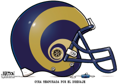 OTRA TEMPORADA DE LOS RAMS POR EL DRENAJE by RJ Matson