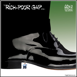 RICH-POOR GAP by Aislin