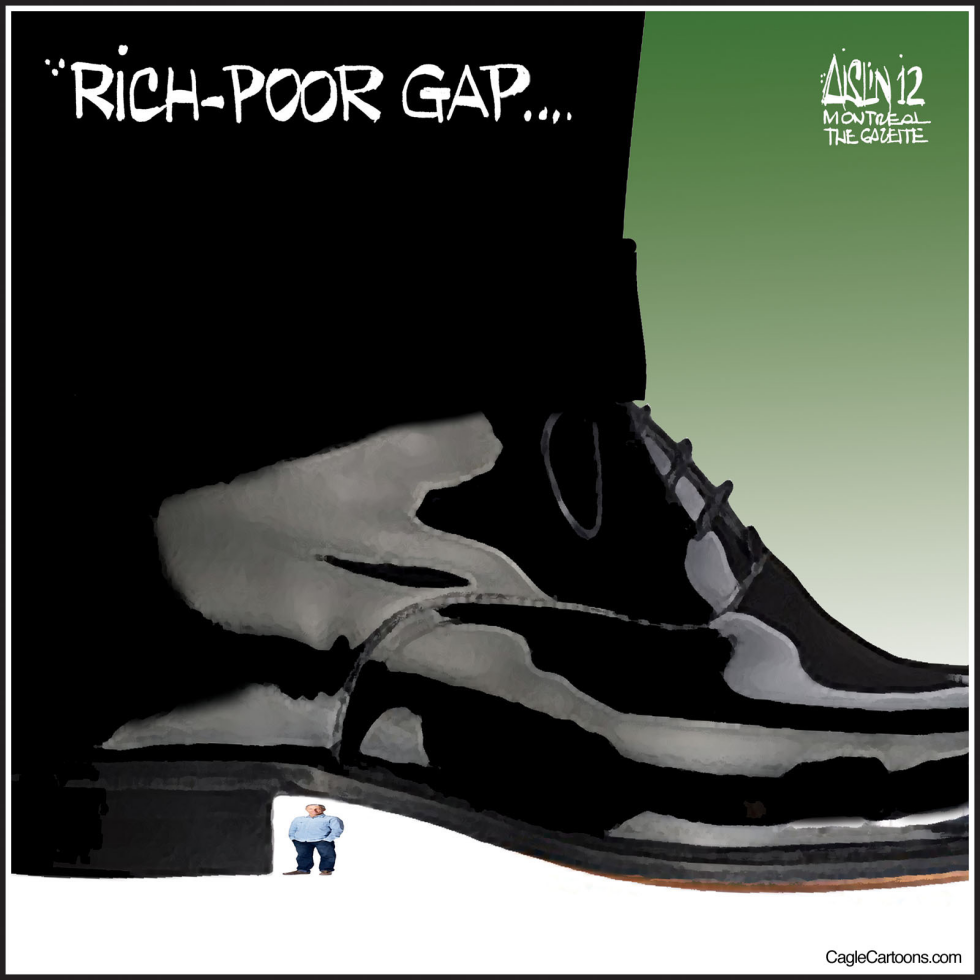  RICH-POOR GAP by Aislin