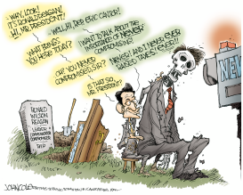 EXHUMING REAGAN by John Cole