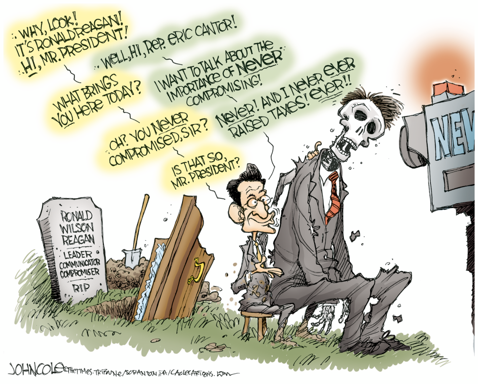  EXHUMING REAGAN by John Cole