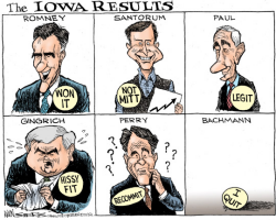 IOWA RESULTS by Kevin Siers