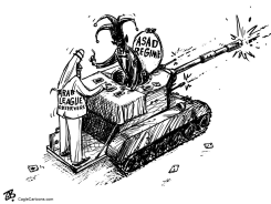 SYRIA TRICK TANK  by Emad Hajjaj