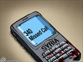 MISSED CALLS by Osama Hajjaj