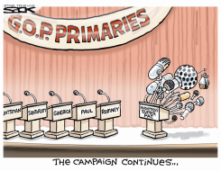 GOP PRIMARIES by Steve Sack