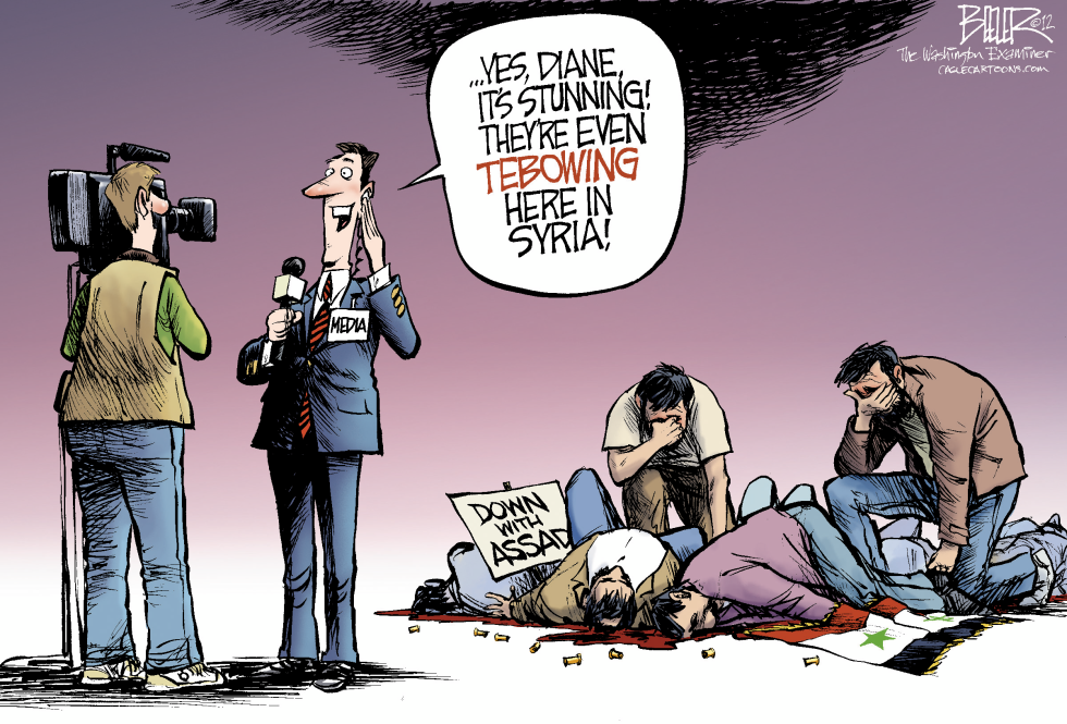  TEBOW MANIA by Nate Beeler