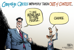 CAMPAIGN QUOTES by Nate Beeler