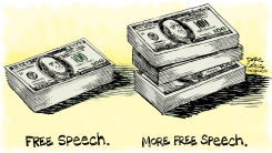 MORE FREE SPEECH by Daryl Cagle