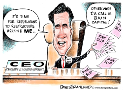 ROMNEY AND OPPONENTS by Dave Granlund