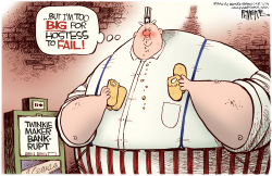 HOSTESS BANKRUPT by Rick McKee