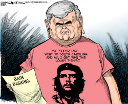 GINGRICHS SHIRT by Kevin Siers