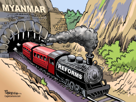 MYANMAR REFORMS by Paresh Nath