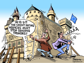 EU RATING TREMORS by Paresh Nath