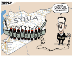 CRAZY ASSAD by Steve Sack