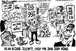 INSANE SOCIETY by Milt Priggee