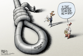 PIPELINE KNOT by Nate Beeler