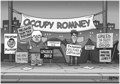 OCCUPY ROMNEY by RJ Matson