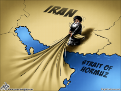 STRAIT OF HORMUZ by Osama Hajjaj