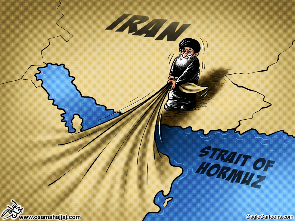  STRAIT OF HORMUZ by Osama Hajjaj