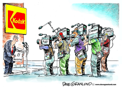 KODAK BANKRUPTCY by Dave Granlund