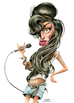 AMY WINEHOUSE by Dario Castillejos