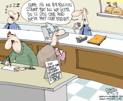 POSTAL BUDGET by Gary McCoy