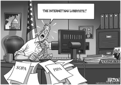 ONLINE STOPS SOPA by RJ Matson