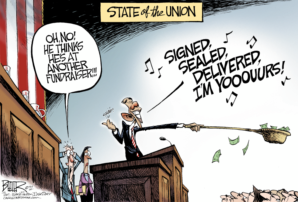  STATE OF THE UNION by Nate Beeler