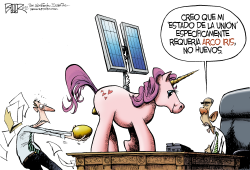 EL UNICORNIO DE OBAMA by Nate Beeler