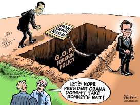 ROMNEY'S BAIT by Paresh Nath