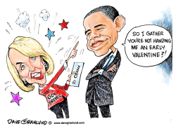 OBAMA VS GOV BREWER by Dave Granlund