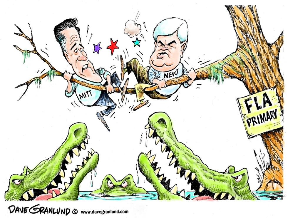  FLORIDA GOP PRIMARY by Dave Granlund